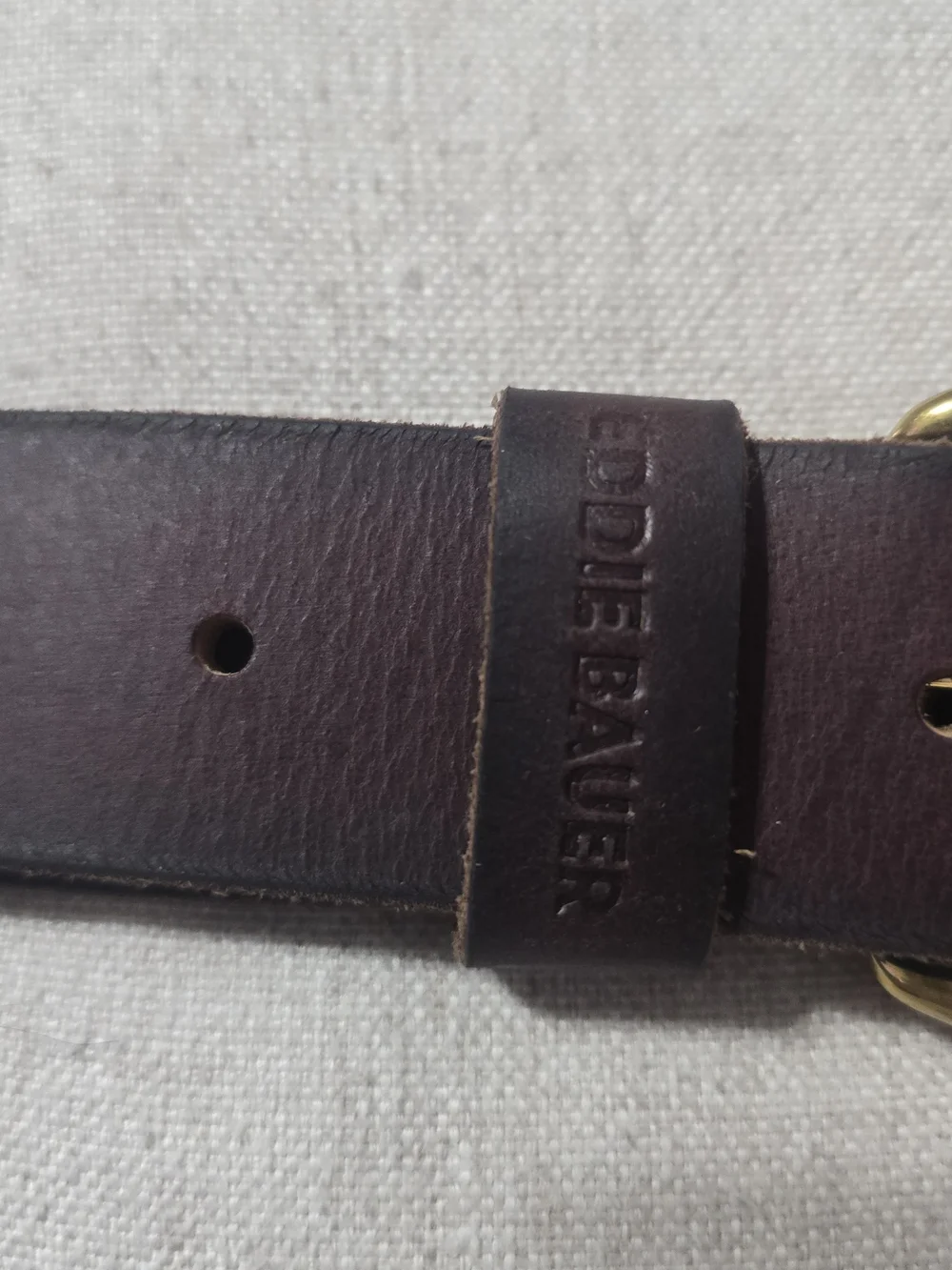 Eddie Bauer brown genuine